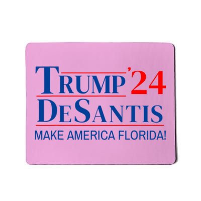 Trump DeSantis 2024 Make America Florida Republican Vintage Mousepad