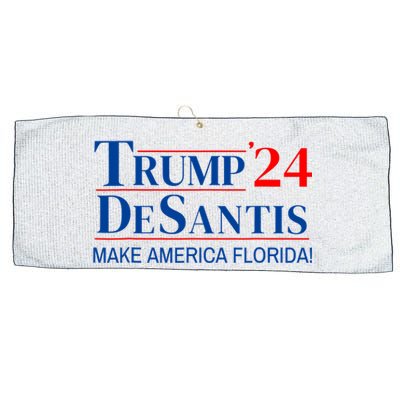 Trump DeSantis 2024 Make America Florida Republican Vintage Large Microfiber Waffle Golf Towel