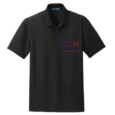 Trump Desantis 2024 Dry Zone Grid Polo