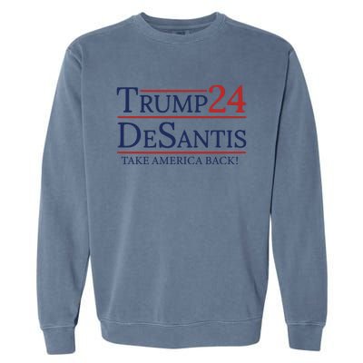 Trump Desantis 2024 Garment-Dyed Sweatshirt