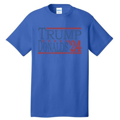 Trump Donalds 2024 Election For Republicans Trump 2024 Cool Gift Tall T-Shirt