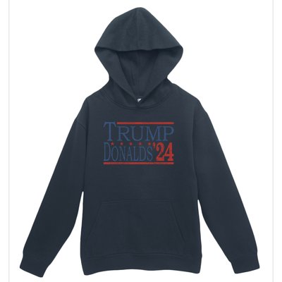 Trump Donalds 2024 Election For Republicans Trump 2024 Cool Gift Urban Pullover Hoodie