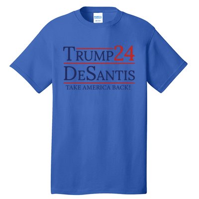 Trump Desantis 2024 Election 2024 Donald Trump The Return Gift Tall T-Shirt