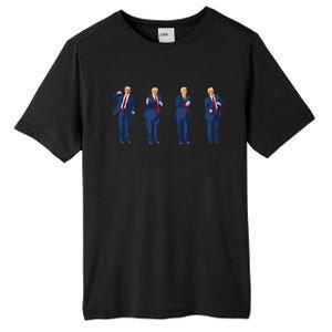 Trump Dance 4th Of July Trump 2025 Gift Tall Fusion ChromaSoft Performance T-Shirt