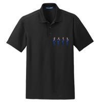 Trump Dance 4th Of July Trump 2025 Gift Dry Zone Grid Polo