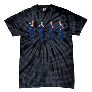 Trump Dance 4th Of July Trump 2025 Gift Tie-Dye T-Shirt