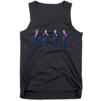 Trump Dance 4th Of July Trump 2025 Gift Tank Top