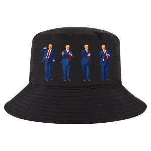 Trump Dance 4th Of July Trump 2024 Cool Comfort Performance Bucket Hat