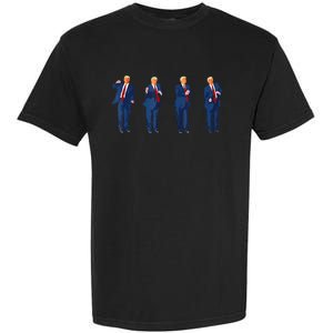 Trump Dance 4th Of July Trump 2024 Garment-Dyed Heavyweight T-Shirt