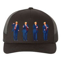 Trump Dance 4th Of July Trump 2024 Yupoong Adult 5-Panel Trucker Hat