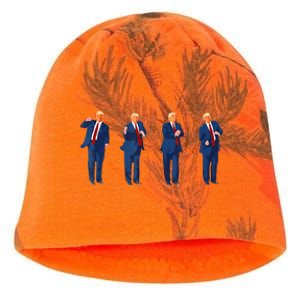 Trump Dance 4th Of July Trump 2024 Kati - Camo Knit Beanie