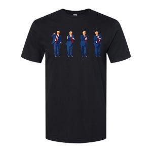 Trump Dance 4th Of July Trump 2024 Softstyle CVC T-Shirt