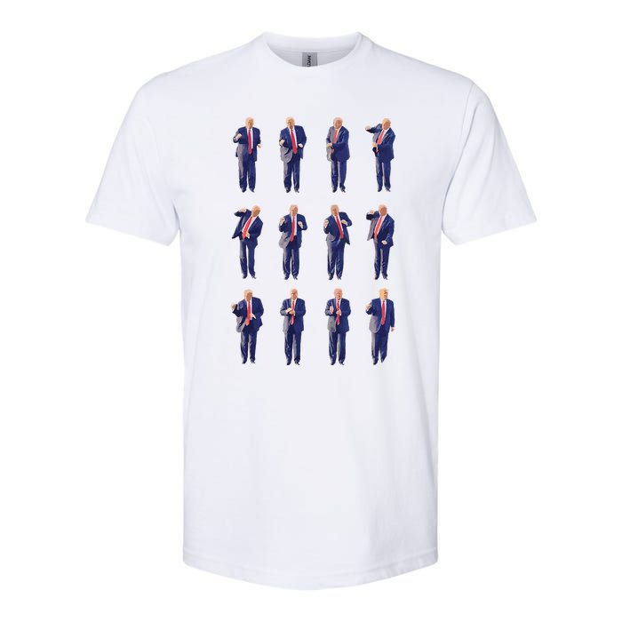 Trump Dance 4547 Dance Trump Fix America Again 2024 Softstyle® CVC T-Shirt