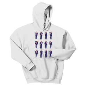 Trump Dance 4547 Dance Trump Fix America Again 2024 Kids Hoodie