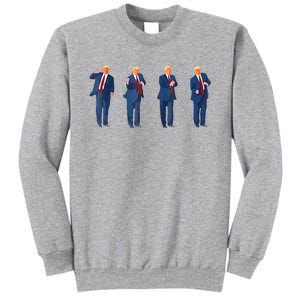 Trump Dance 4th Of July Trump 2024 Tall Sweatshirt