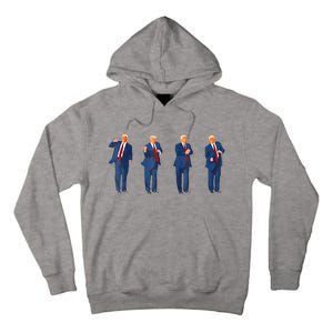 Trump Dance 4th Of July Trump 2024 Tall Hoodie