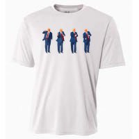 Trump Dance 4th Of July Trump 2024 Cooling Performance Crew T-Shirt