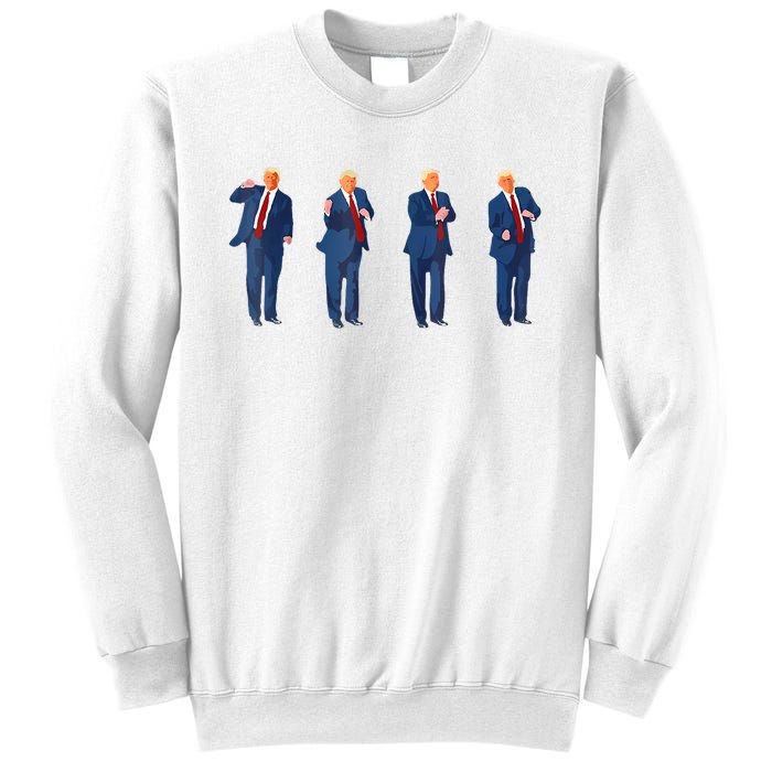 Trump Dance 4th Of July Trump 2024 Sweatshirt