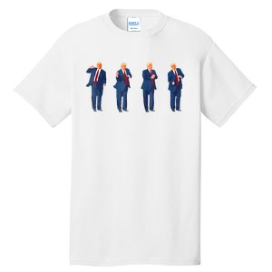 Trump Dance 4th Of July Trump 2024 Tall T-Shirt