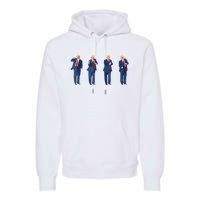 Trump Dance 4th Of July Trump 2024 Premium Hoodie