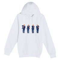 Trump Dance 4th Of July Trump 2024 Premium Pullover Hoodie