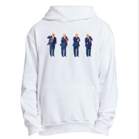 Trump Dance 4th Of July Trump 2024 Urban Pullover Hoodie