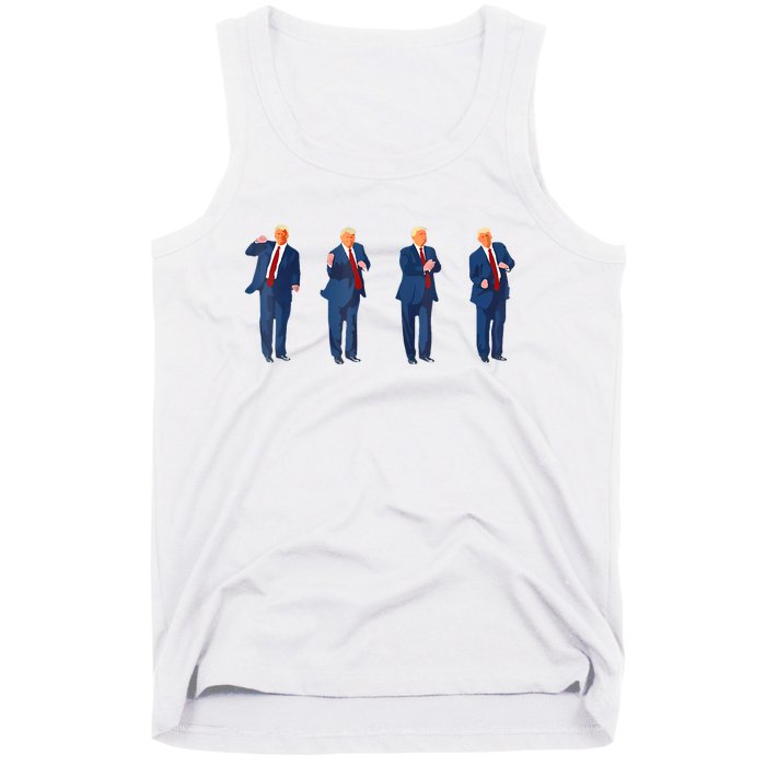 Trump Dance 4th Of July Trump 2024 Tank Top