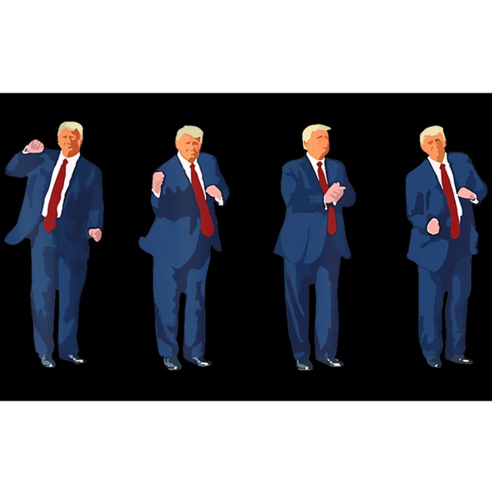 Trump Dance 4th Of July Trump 2024 Bumper Sticker