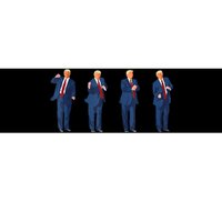 Trump Dance 4th Of July Trump 2024 Bumper Sticker