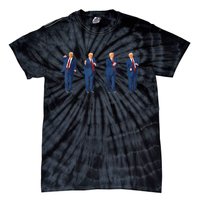 Trump Dance 4th Of July Trump 2024 Tie-Dye T-Shirt