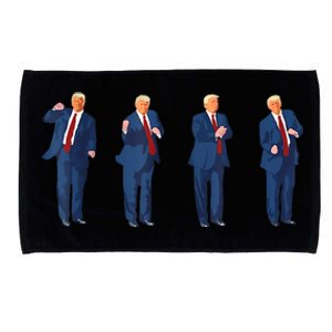 Trump Dance 4th Of July Trump 2024 Microfiber Hand Towel