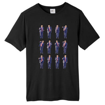 Trump Dance 4547 Dance Trump Fix America Again 2024 Great Gift Tall Fusion ChromaSoft Performance T-Shirt