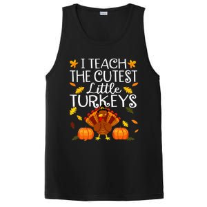 Thanksgiving Day Adorable Turkey Teaching for Educators PosiCharge Competitor Tank