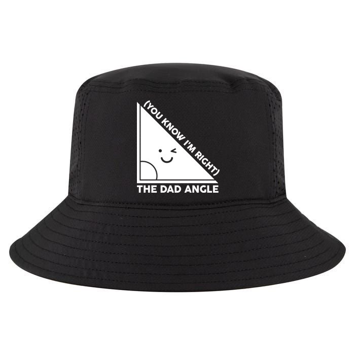 The Dad Angle You Know I'm Right Matching Family Shirts Cool Comfort Performance Bucket Hat