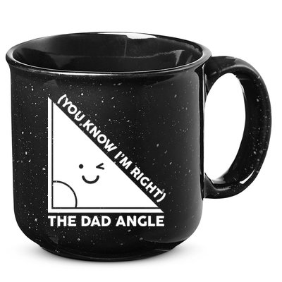 The Dad Angle You Know I'm Right Matching Family Shirts 15oz Campfire Ceramic Mug