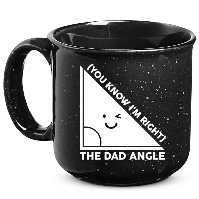 The Dad Angle You Know I'm Right Matching Family Shirts 15oz Campfire Ceramic Mug