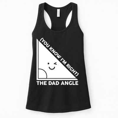 The Dad Angle You Know I'm Right Matching Family Shirts Womens Tank Top