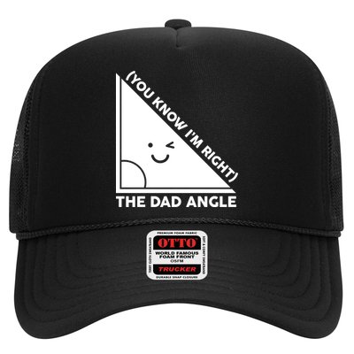 The Dad Angle You Know I'm Right Matching Family Shirts Trucker Hat