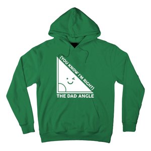 The Dad Angle You Know I'm Right Matching Family Shirts Hoodie