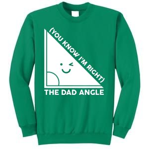 The Dad Angle You Know I'm Right Matching Family Shirts Sweatshirt