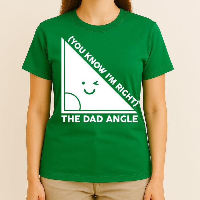 The Dad Angle You Know I'm Right Matching Family Shirts T-Shirt