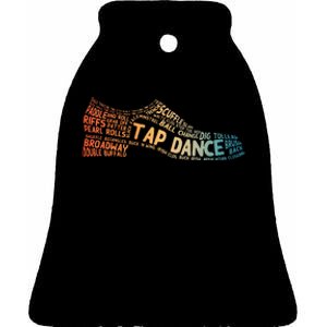 Tap Dancer Art Dance Teacher Tap Dancing Ceramic Bell Ornament