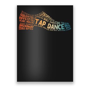 Tap Dancer Art Dance Teacher Tap Dancing Poster