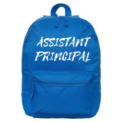 Teacher's Day Appreciation Funny Assistant Principal Gift 16 in Basic Backpack