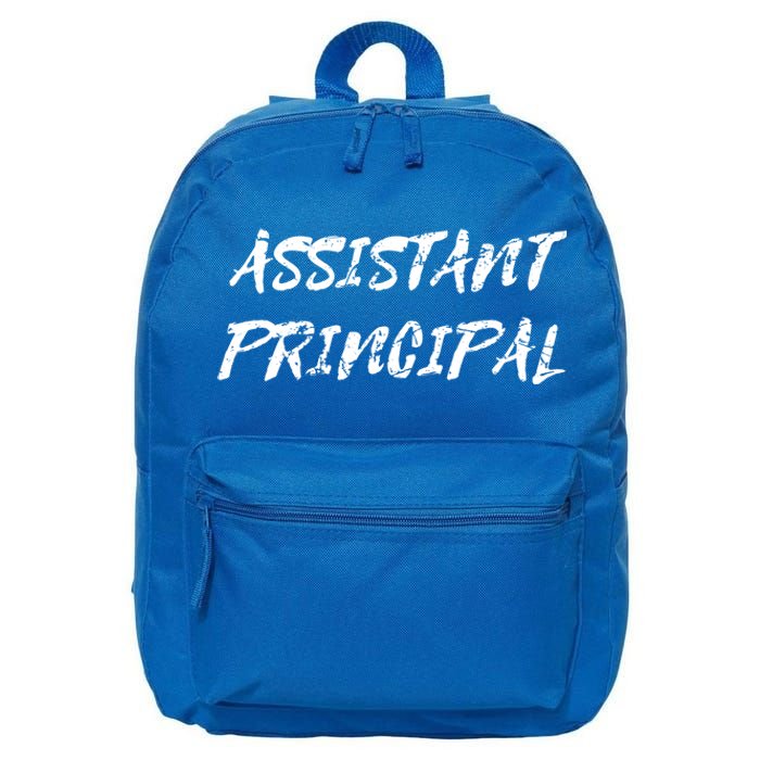 Teacher's Day Appreciation Funny Assistant Principal Gift 16 in Basic Backpack