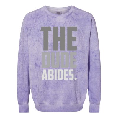 The Dude Abides Colorblast Crewneck Sweatshirt