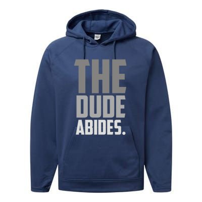 The Dude Abides Performance Fleece Hoodie