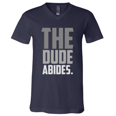 The Dude Abides V-Neck T-Shirt