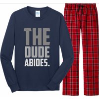 The Dude Abides Long Sleeve Pajama Set