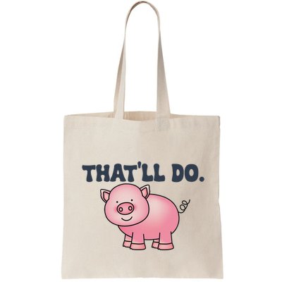 ThatLl Do Awesome Farm Pig Design Bag